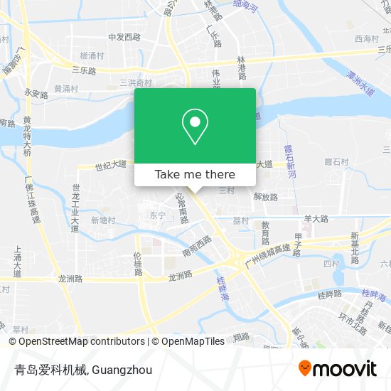青岛爱科机械 map