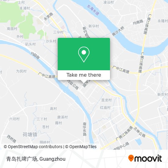 青岛扎啤广场 map