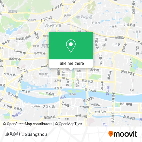 惠和潮苑 map