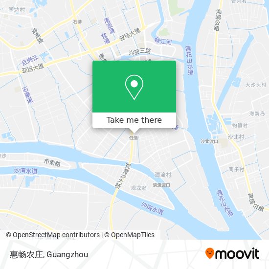 惠畅农庄 map