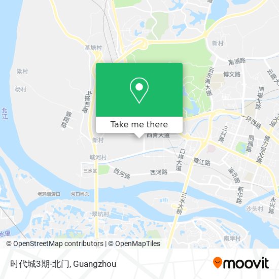 时代城3期-北门 map