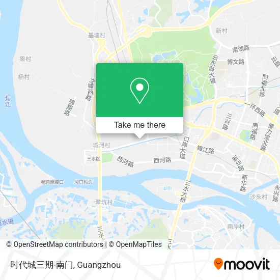 时代城三期-南门 map