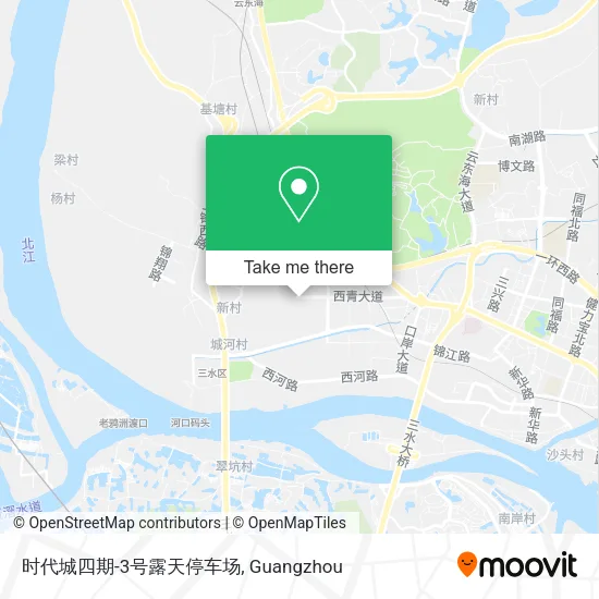 时代城四期-3号露天停车场 map