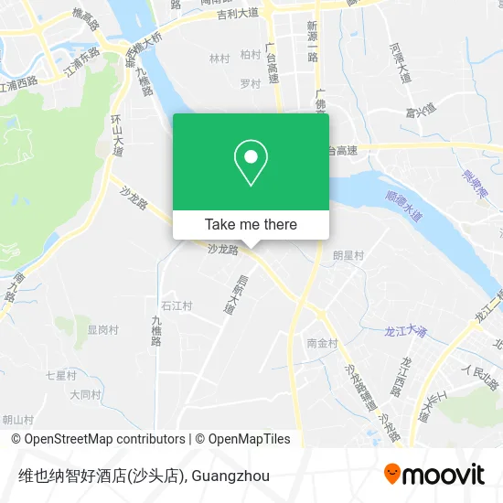 维也纳智好酒店(沙头店) map