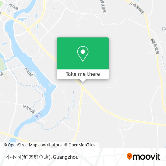 小不同(鲜肉鲜鱼店) map