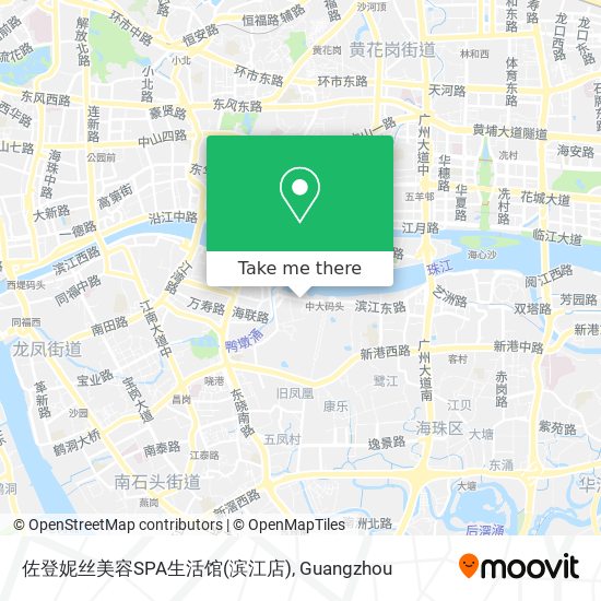 佐登妮丝美容SPA生活馆(滨江店) map
