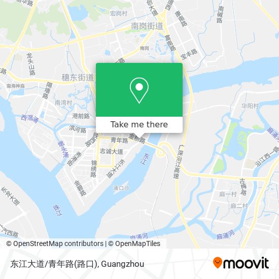 东江大道/青年路(路口) map