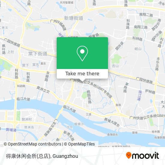 得康休闲会所(总店) map