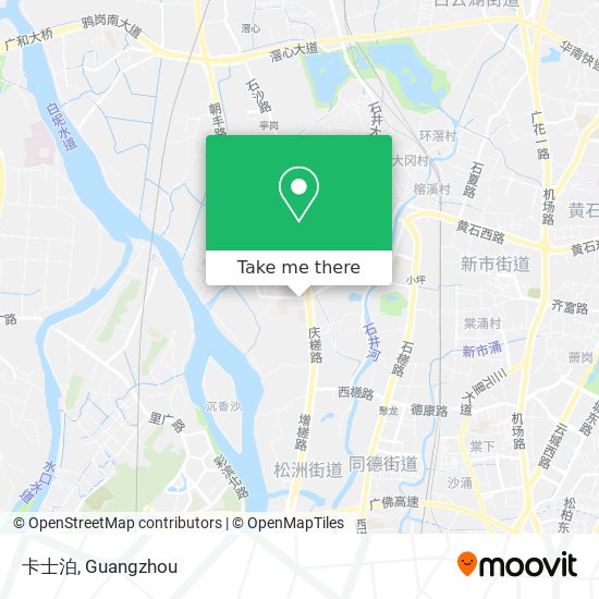 卡士泊 map