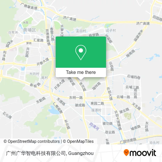 广州广华智电科技有限公司 map