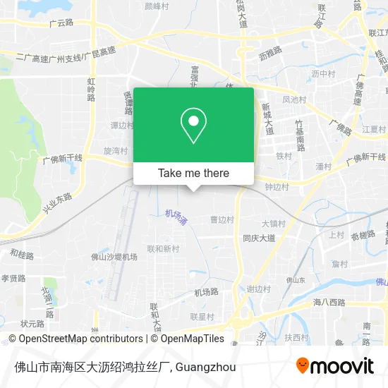 佛山市南海区大沥绍鸿拉丝厂 map