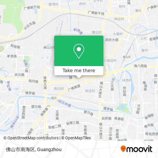 佛山市南海区 map