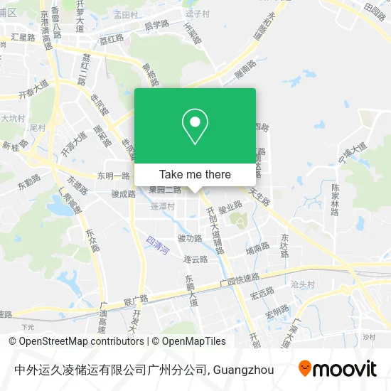 中外运久凌储运有限公司广州分公司 map