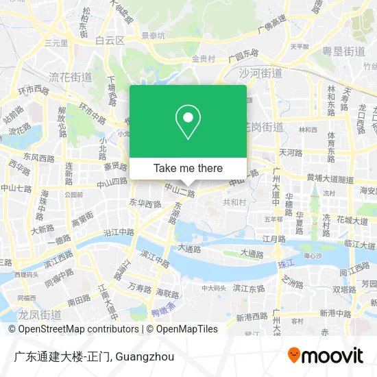 广东通建大楼-正门 map
