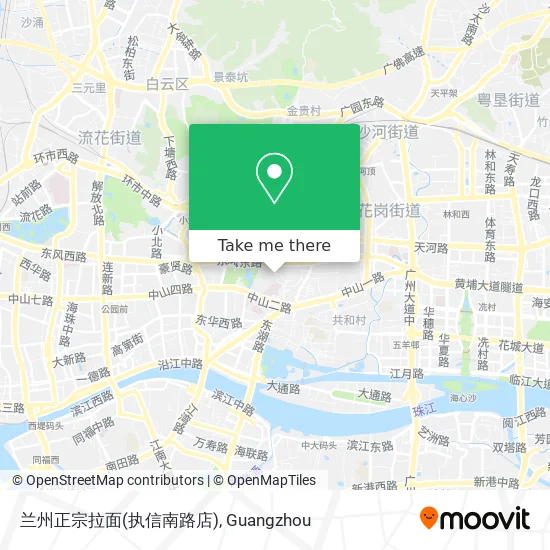 兰州正宗拉面(执信南路店) map