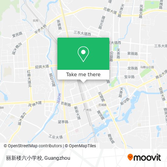 丽新楼六小学校 map