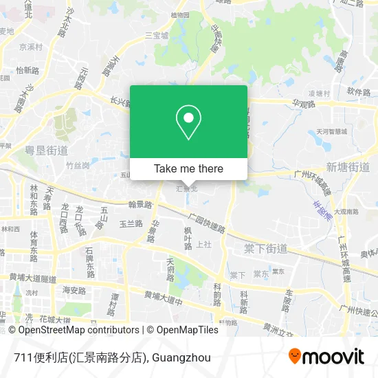 711便利店(汇景南路分店) map