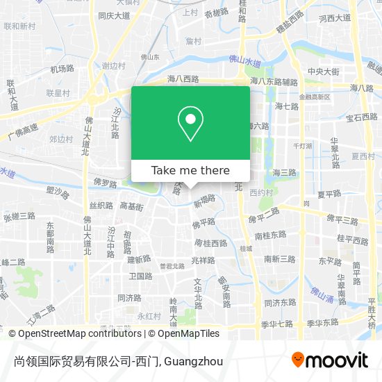 尚领国际贸易有限公司-西门 map