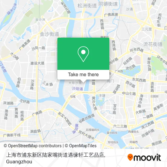 上海市浦东新区陆家嘴街道遇缘轩工艺品店 map