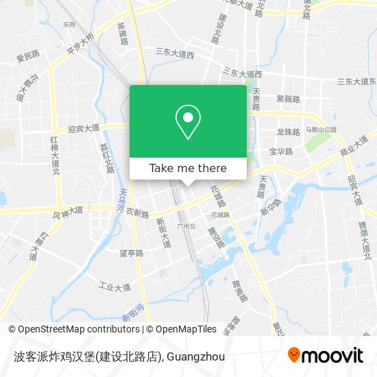 波客派炸鸡汉堡(建设北路店) map