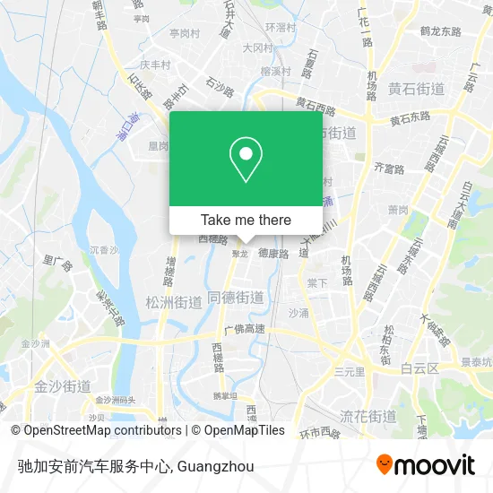 驰加安前汽车服务中心 map