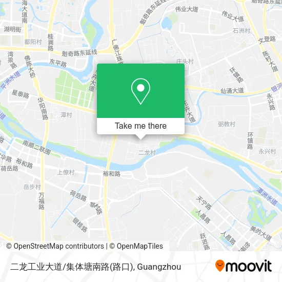 二龙工业大道/集体塘南路(路口) map