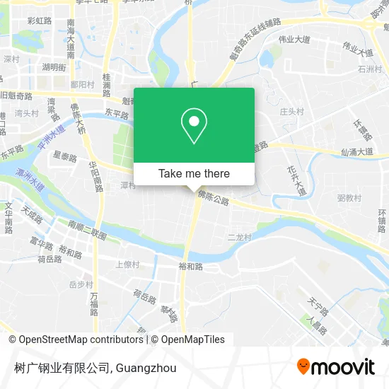 树广钢业有限公司 map