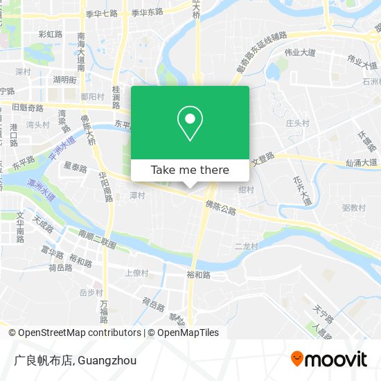 广良帆布店 map