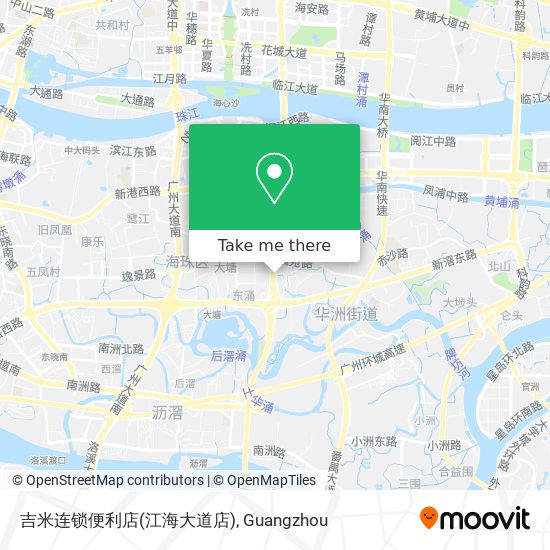 吉米连锁便利店(江海大道店) map