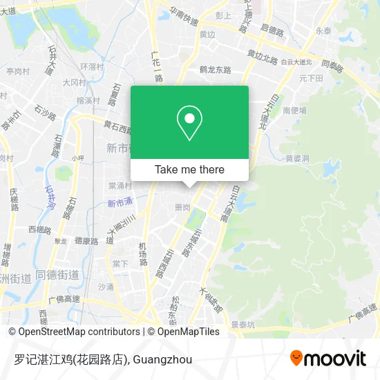 罗记湛江鸡(花园路店) map