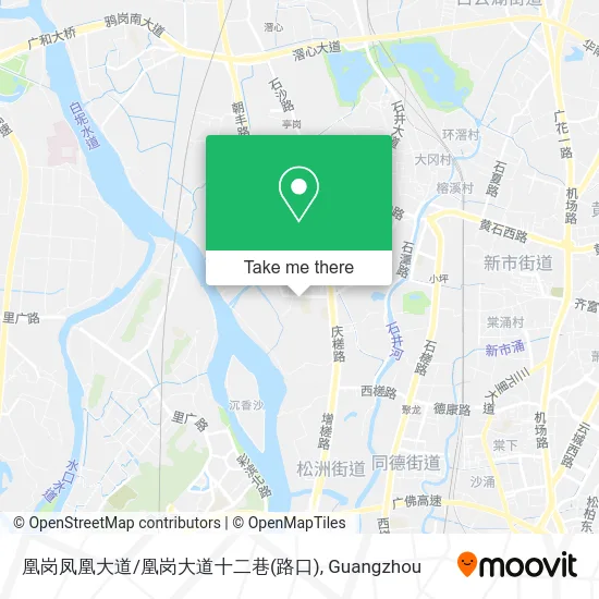 凰岗凤凰大道/凰岗大道十二巷(路口) map