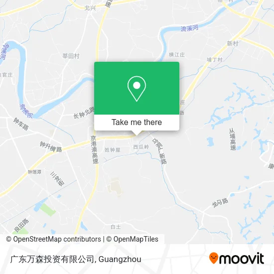 广东万森投资有限公司 map