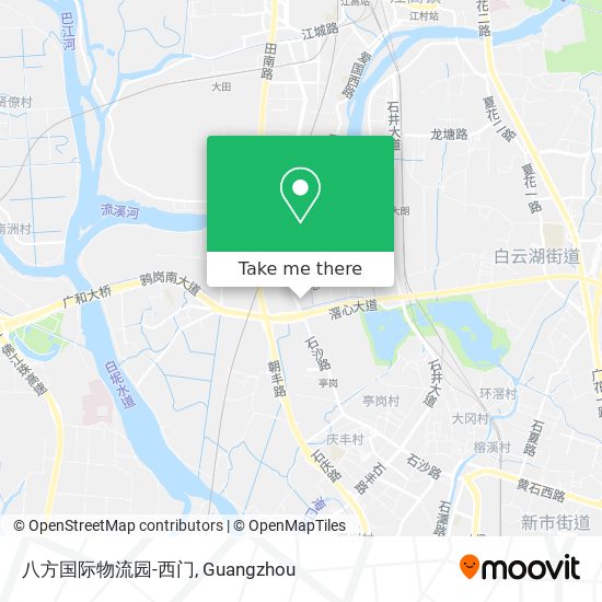八方国际物流园-西门 map