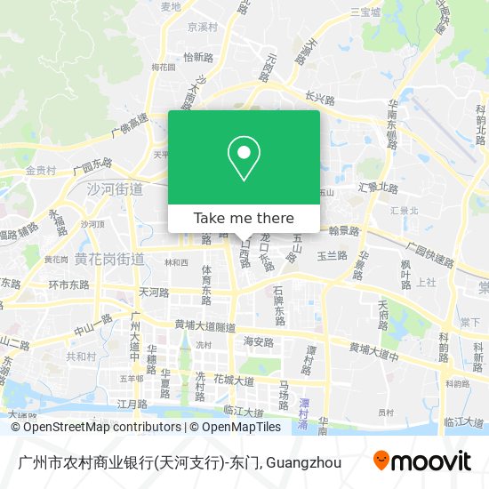 广州市农村商业银行(天河支行)-东门 map