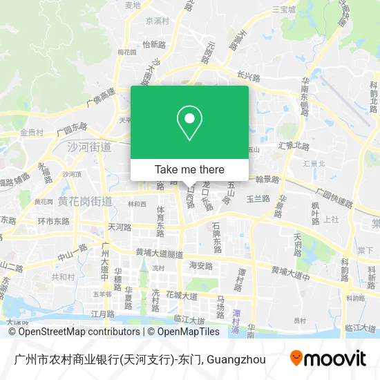 广州市农村商业银行(天河支行)-东门 map