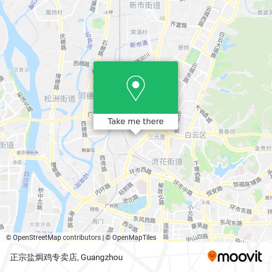 正宗盐焗鸡专卖店 map