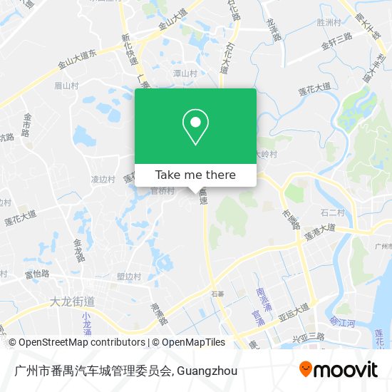 广州市番禺汽车城管理委员会 map