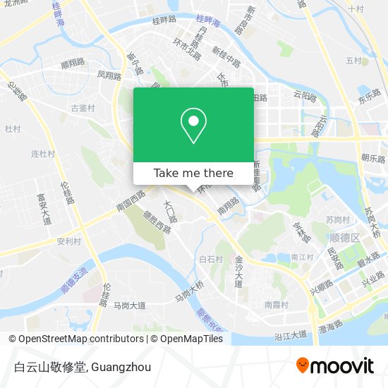 白云山敬修堂 map