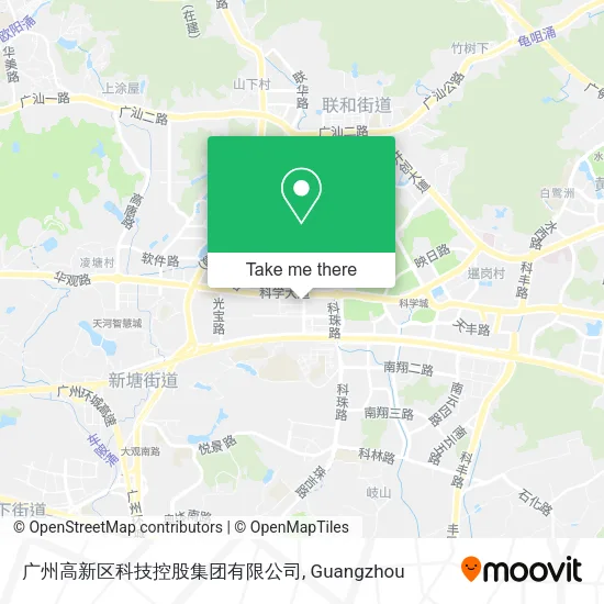 广州高新区科技控股集团有限公司 map