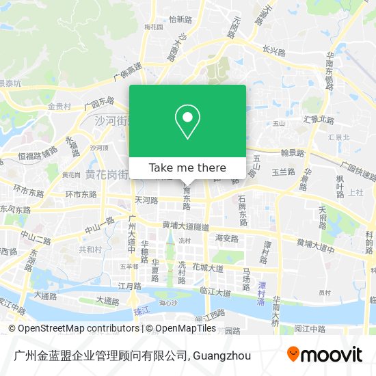 广州金蓝盟企业管理顾问有限公司 map