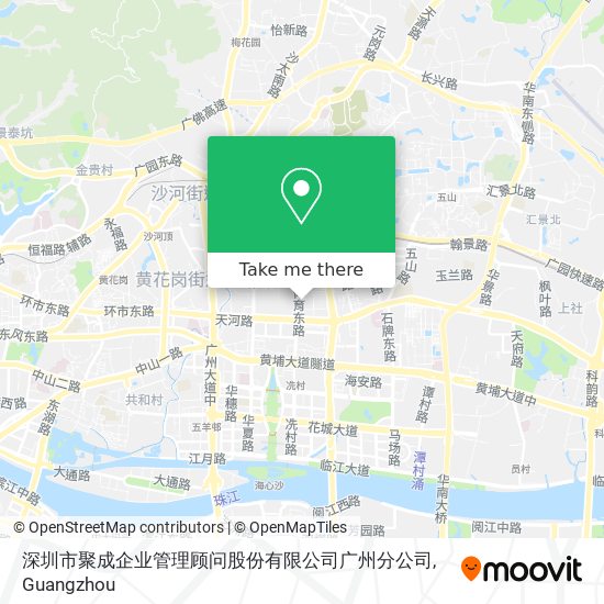 深圳市聚成企业管理顾问股份有限公司广州分公司 map