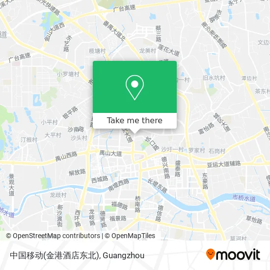 中国移动(金港酒店东北) map