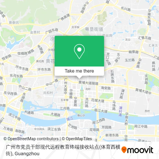 广州市党员干部现代远程教育终端接收站点(体育西横街) map