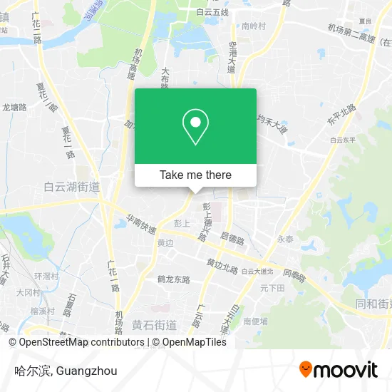 哈尔滨 map