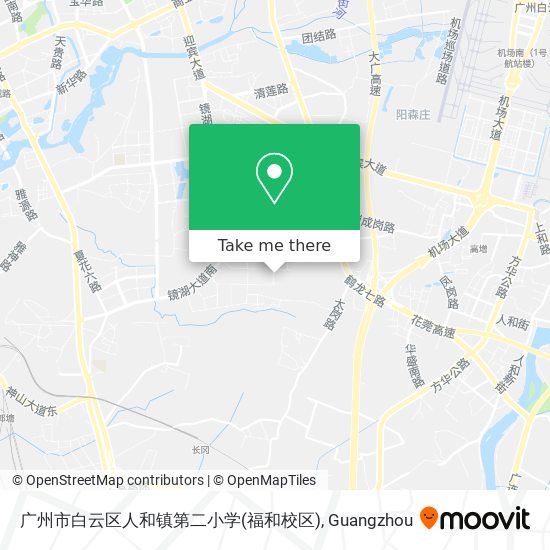 广州市白云区人和镇第二小学(福和校区) map