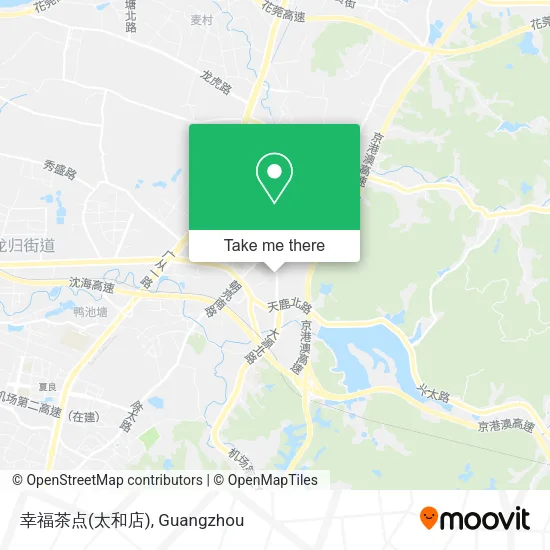幸福茶点(太和店) map