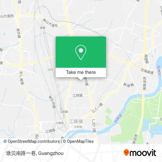 塘贝南路一巷 map