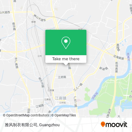 雅风制衣有限公司 map