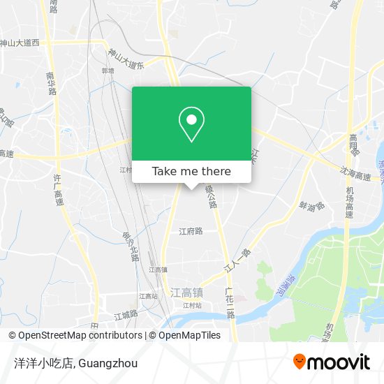洋洋小吃店 map