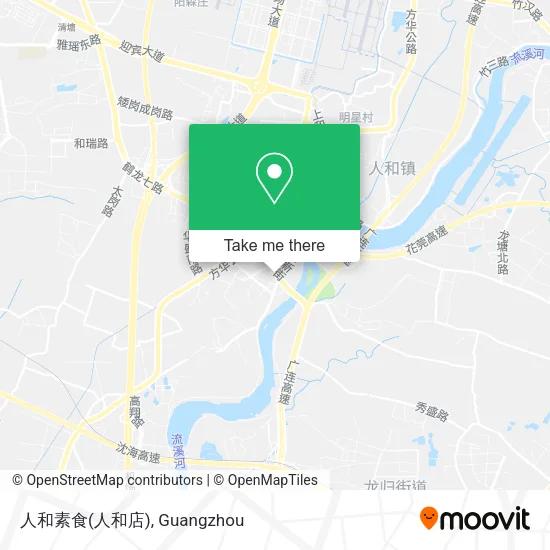 人和素食(人和店) map